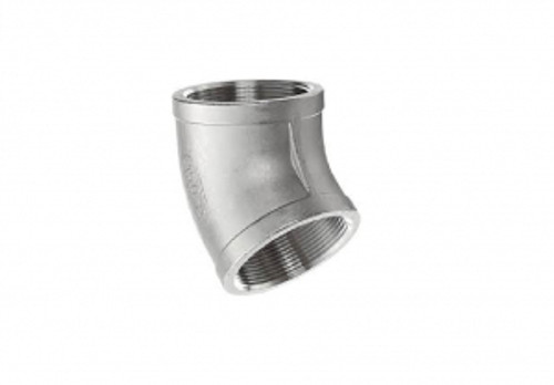 2 in. 150# SS 304 Threaded 45 Elbow Stainless Steel (IS4CT4K) (2SS30445) (1304188)