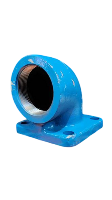 BLK Elbow Flange 2 1/2" x 2"