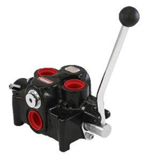 Brand 4-Way Directional w/ flow control Hyd Valve #16SAE Inlet/Outlet/Work Fine Meter 0-30 gpm Ball Friction