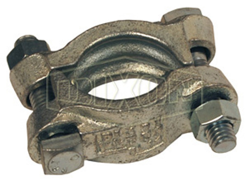 DIX Double Bolt Clamp OD 1-48/64-2-3/64