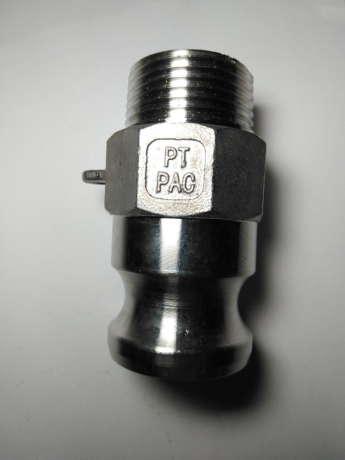 PTC F-Adapter 1" (Male Adpater x male NPT Thread) SS (CF1400610)