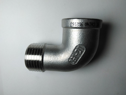 1/2 in. Threaded 150# 304 Stainless Steel Street 90 Degree Elbow (IS4CTS9SP114D) (12SS304S90)