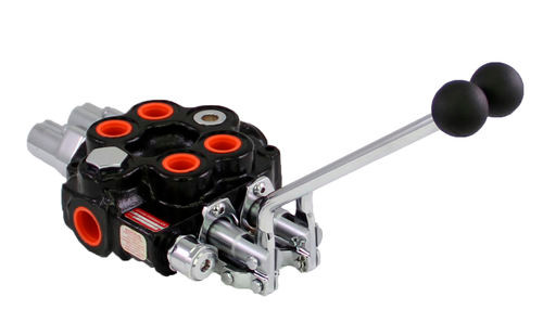 BRAND 4-Way 2 Section Hyd Valve O-Ring Port Lever TS21204F1F1J