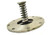 BTS 4" Aluminum Outbreathing Vent For Vapor Rail Ttma Flange Mount Buna-N