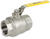 1 in. Stainless Steel Full Port Threaded 1000# Ball Valve (S50M76G)