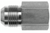 MUN Straight Adapter- 3/4" MJIC 37 Degree Flare x 3/4" F Pipe Rigid Steel