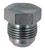 MUN Plug- 1/2 Male JIC 37 Degree Flare, (SAE) 3/4-16 Thread, Steel