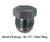 MUN Plug- 3/4" Male JIC 37 Degree Flare, (SAE) 1 1/16-12 Thread, Steel