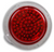 BTM LED Stop or Turn Light, Red Shallow