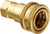 DIX DQC H-Series ISO-B Poppet Valve Female Threaded Coupler 3/4"