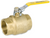 Ball Valve Full Port .25 Inch Brass (A94A10101) (CO94A10101)