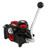 BRAND 4-Way Hyd Valve 3/4" Inlet/Outlet & Work Ports Open Center Lever Three-position Detent