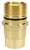 Wingstyle Male Nipple 1 1/2" NPT Brass (W12F12-B)