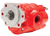 MUN PL Series Hyd Pump 5.73 ci 1.00" 15 Spline Shaft SAE "B" Straight Thread Ports Both Side and Rear Bi-Rotational