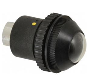 Rotowink Indicator Normal Black Actuated Red Port Thread 1/8