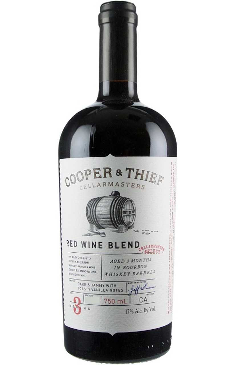 Cooper & Thief Red Blend (Aged in Bourbon Barrels) 2021