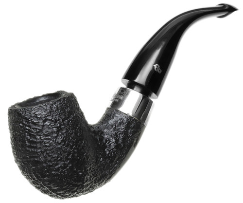 Peterson Deluxe System Sandblasted (9B) P-Lip Tobacco Pipe
