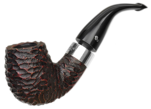 Peterson Deluxe System Rusticated (9B) P-Lip Tobacco Pipe