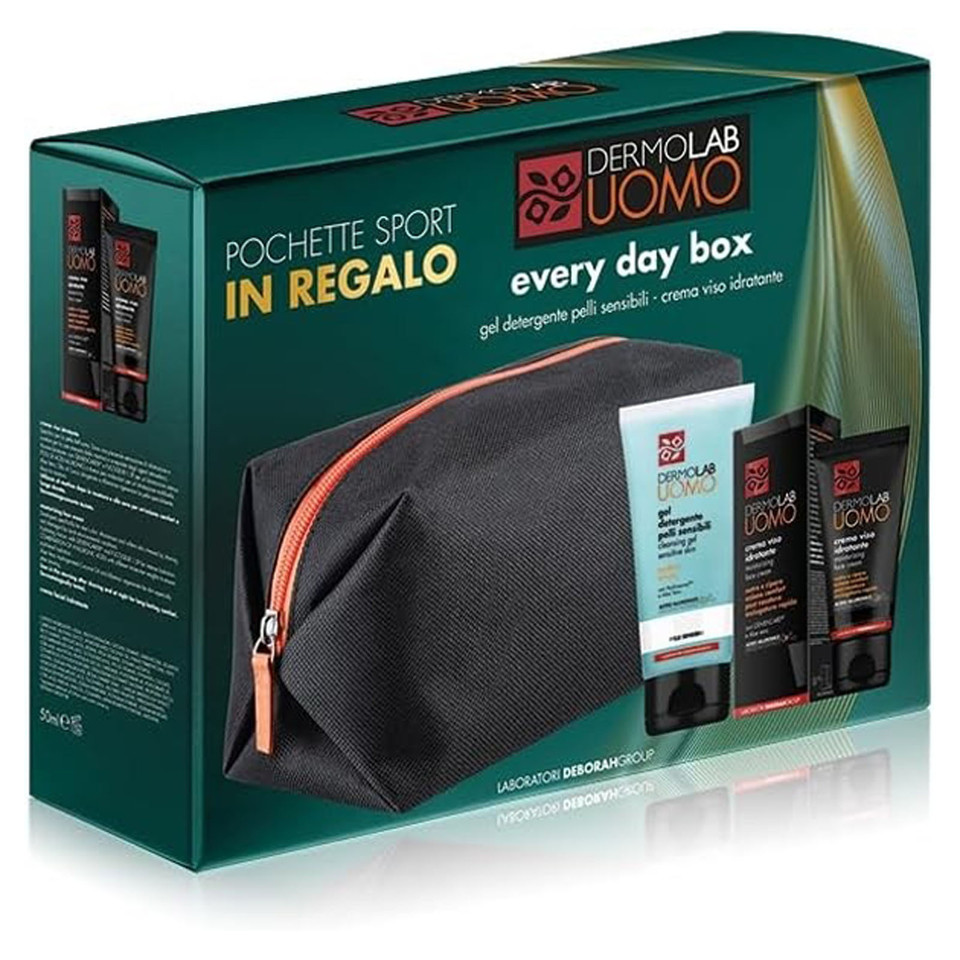 Everyday Box, Uomo, Pelle Universale, Crema (colore), Gel, 3 Pz