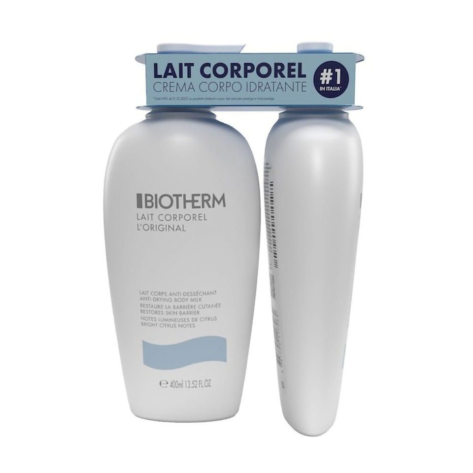 Lait Corporel Anti-desséchant Latte Corpo 2x400ml Duo Pack