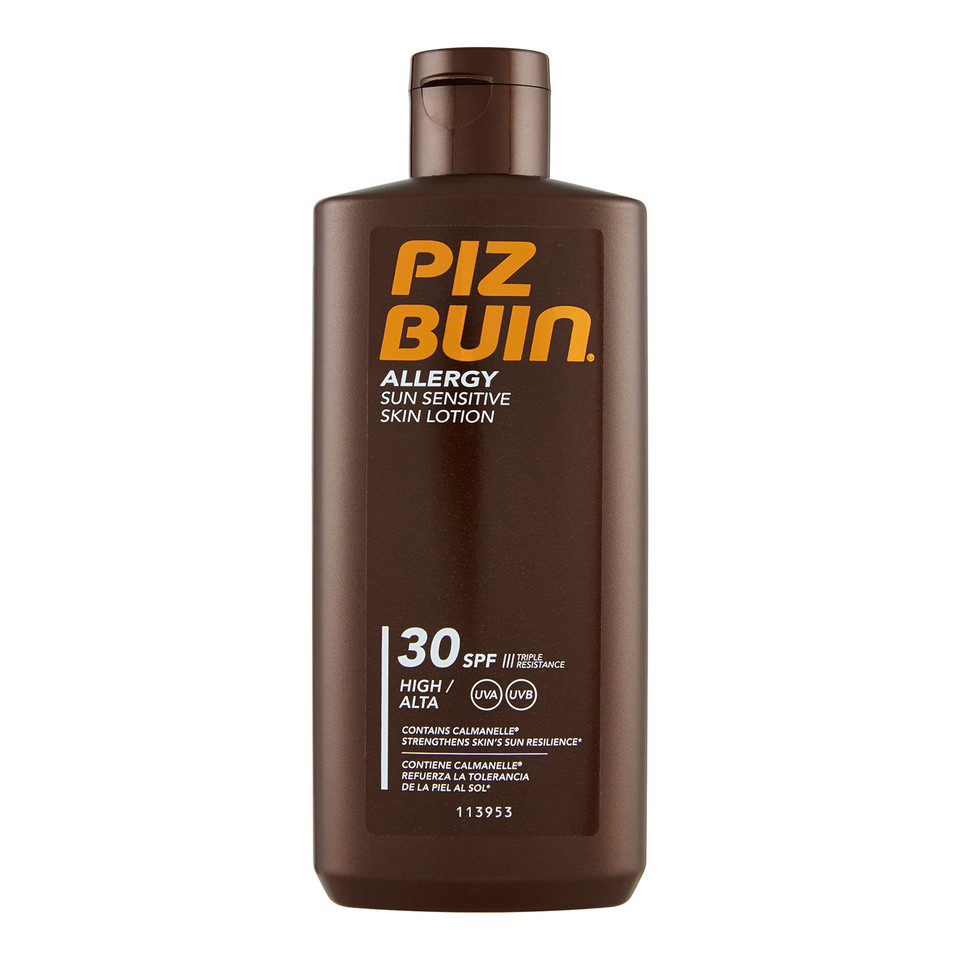 Lozione Solare, Pelle Sensibile, Allergy, 30 Spf, Protezione Alta
