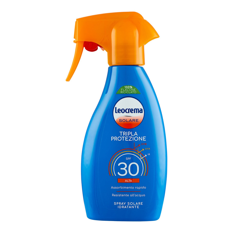 Tripla Protezione Spf30 Alta Spray Solare Idratante