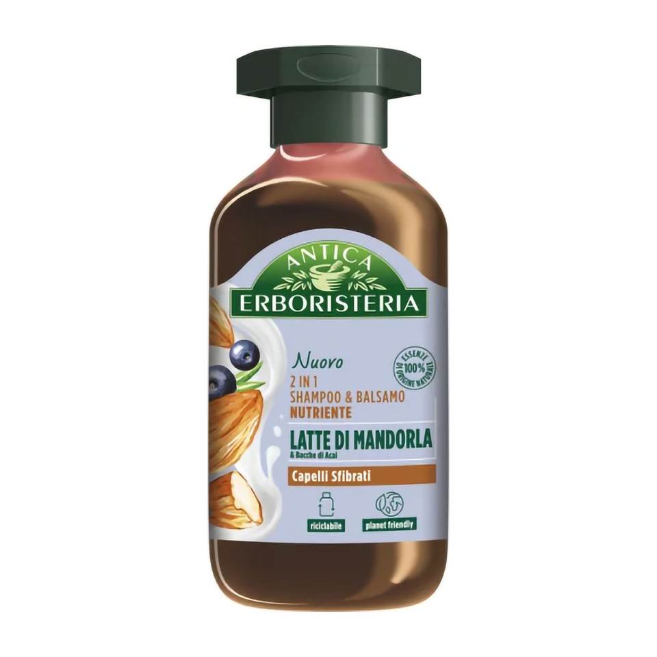 Shampoo E Balsamo Nutrienti 2in1 Al Latte Di Mandorla