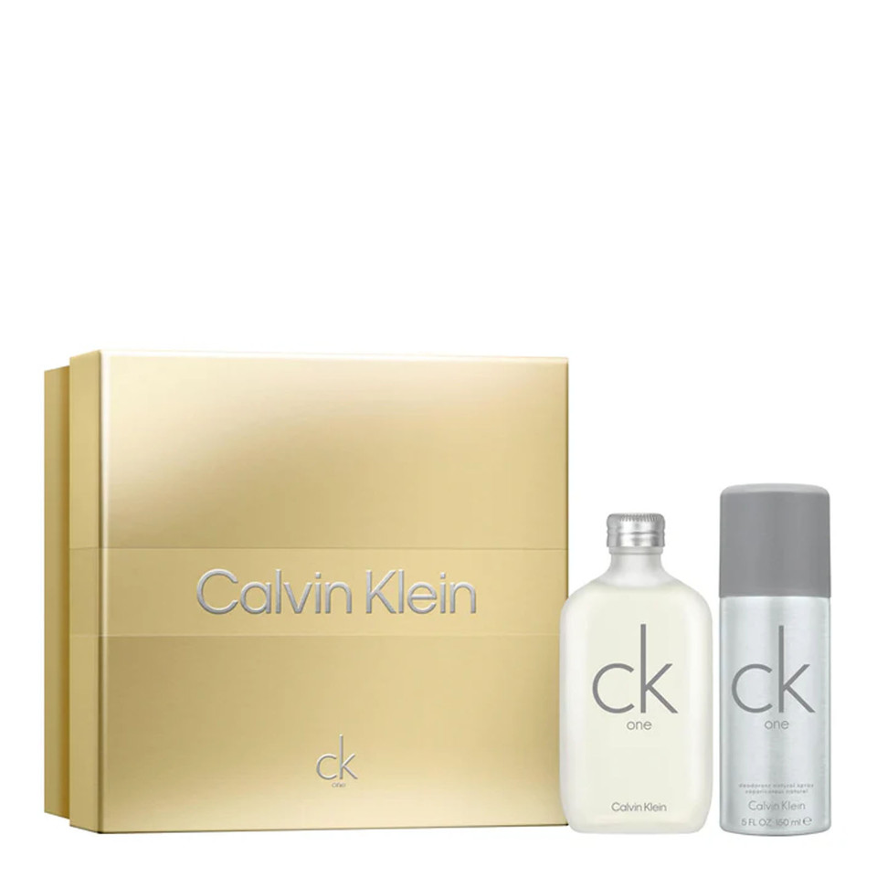 Cofanetto Calvin Klein Ck One Eau De Toilette 100ml E Deodorante Spray 150 Ml