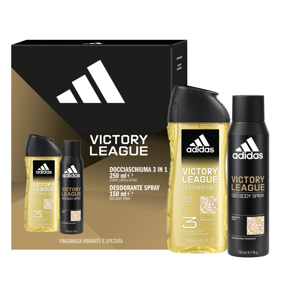 Cofanetto Victory Deodorante Spray 150 Ml + Shower Gel 250 Ml