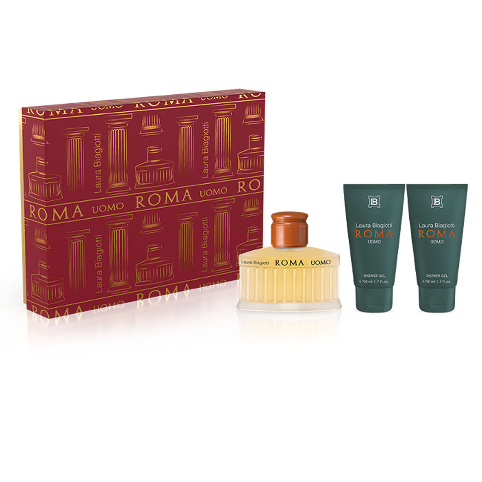 Cofanetto Roma Uomo Eau De Toilette 75 Ml + 2 Shower Gel 50ml