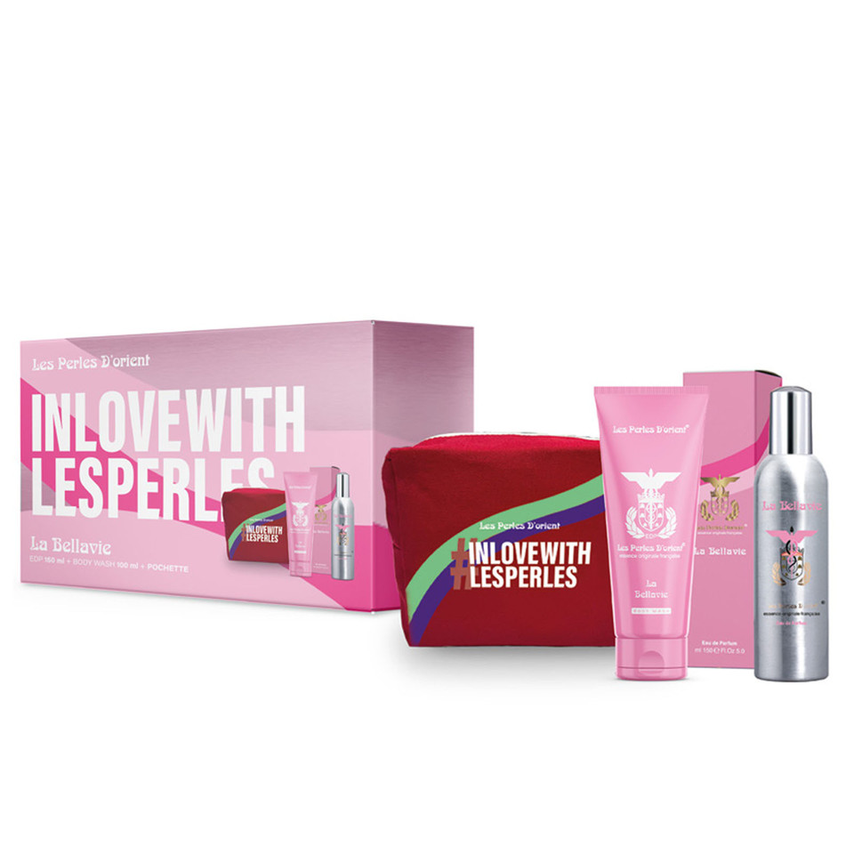 Cofanetto La Bellavie Edp 150 Ml + Bagno Schiuma 100 Ml + Beauty Case