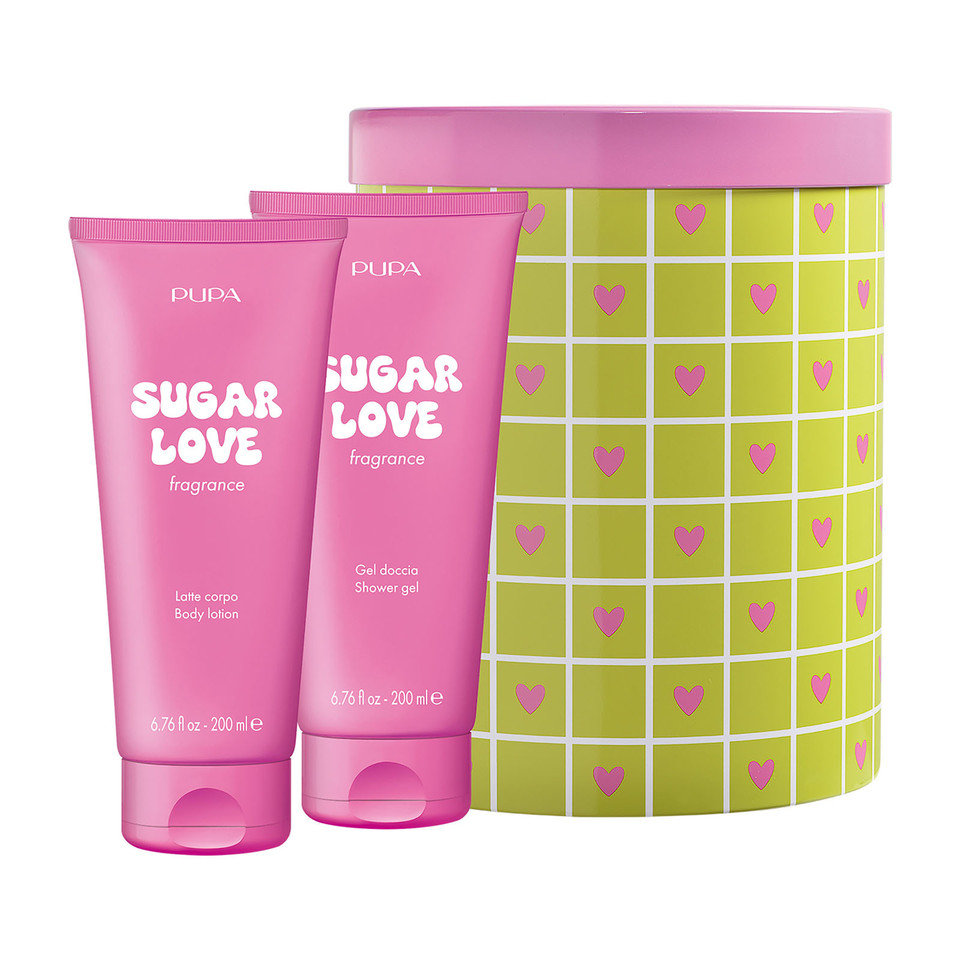 Happy Box Kit Gel Doccia + Latte Corpo 200 Ml Sugar Love
