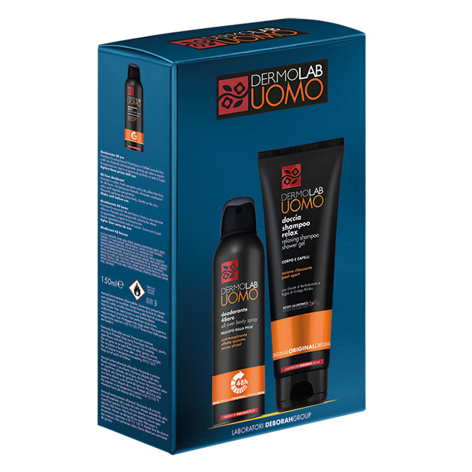 Cofanetto Con Doccia Shampoo Relax 250ml E Deodorante 48h 150ml