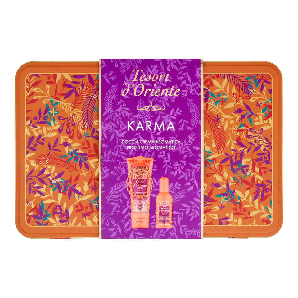 Cofanetto Karma Doccia Crema Aromatica 250 Ml + Profumo Aromatico 100 Ml