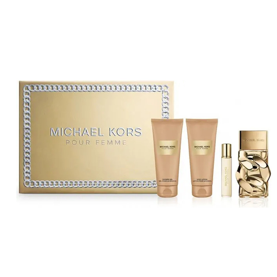 Cofanetto Regalo Pour Femme - Edp Donna 100 + 10 Ml + Latte Corpo 100 Ml + Gel Doccia 100 Ml