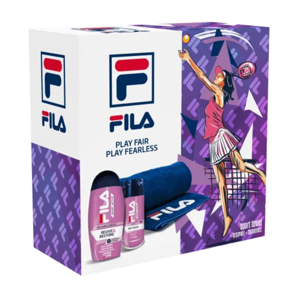 Cofanetto Donna Shower Gel + Deodorante+ Tovaglietta Tergisudore