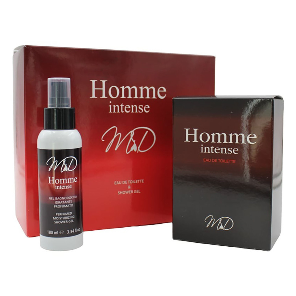 Cofanetto Homme Intense - Eau De Toilette 100 Ml + Shower Gel 100 Ml