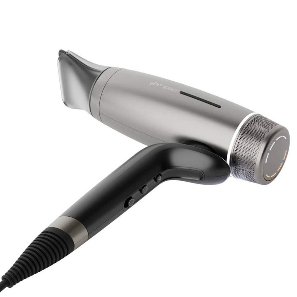 Speed Ionic Hair Dryer Titanium Black - Asciugacapelli Nero Metallizzato