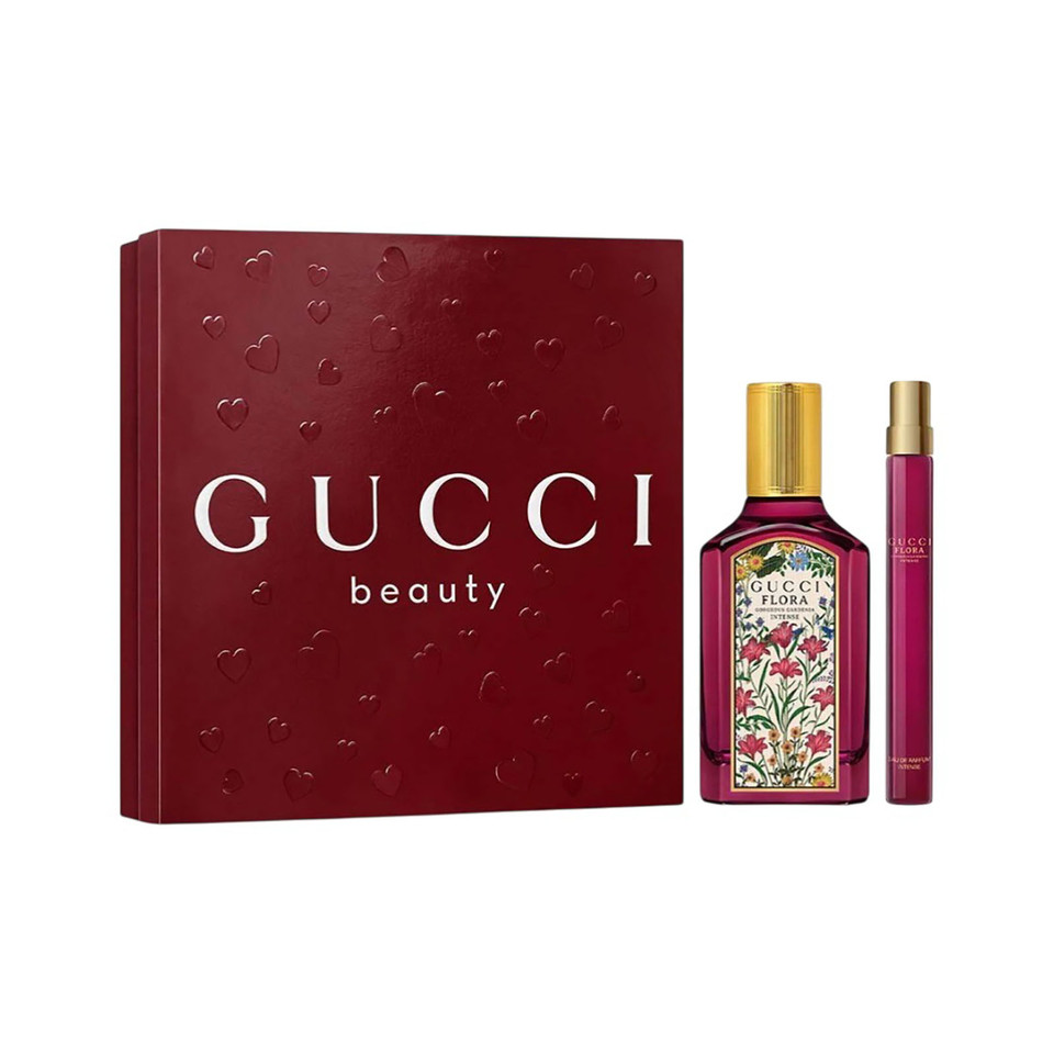 Cofanetto Flora By Gucci  Gorgeous Gardenia Intense Eau De Parfum 50 Ml + 10 Ml
