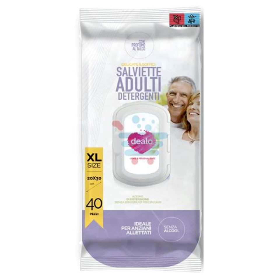 Salviette Adulti Maxi 40pz