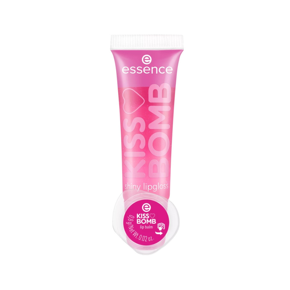 Lip Balm And Lip Gloss Duo Kiss Bomb
