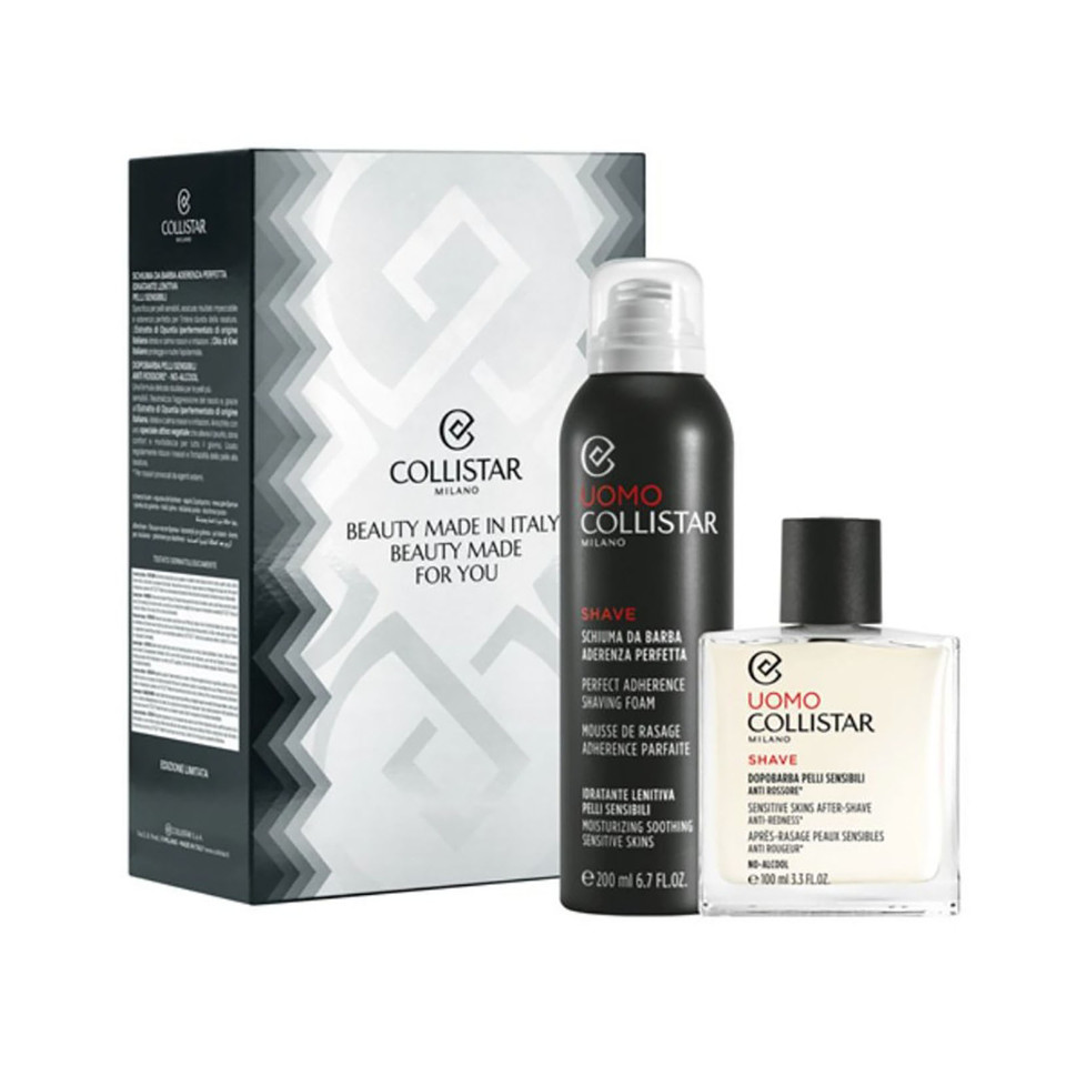 Cofanetto Schiuma Da Barba Aderenza Perfetta Idratante Lenitiva