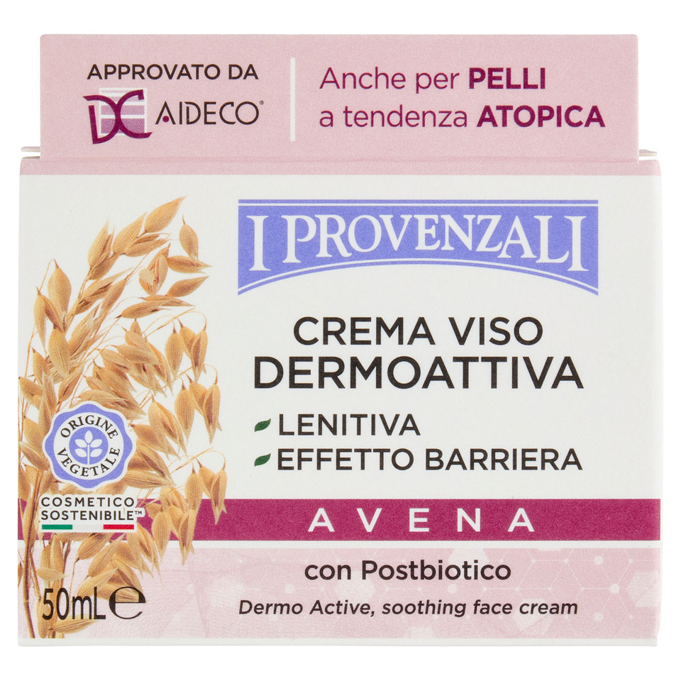 Crema Viso Dermoattiva Avena