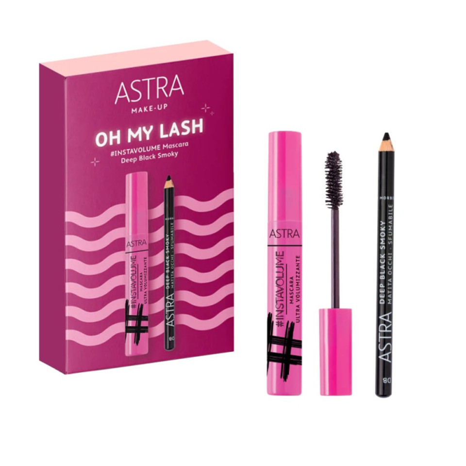 Cofanetto Oh My Lash Con Mascara #instavolume E Matita Occhi Deep Black Smoky