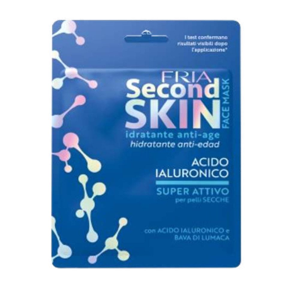 Maschera Second Skin Acido Ialuronico - Idratante Anti-age