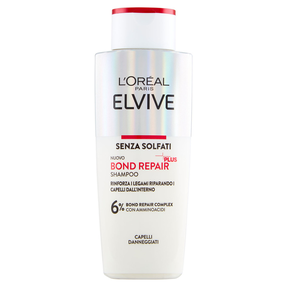 Elvive Bond Repair Plus Shampoo Senza Solfati