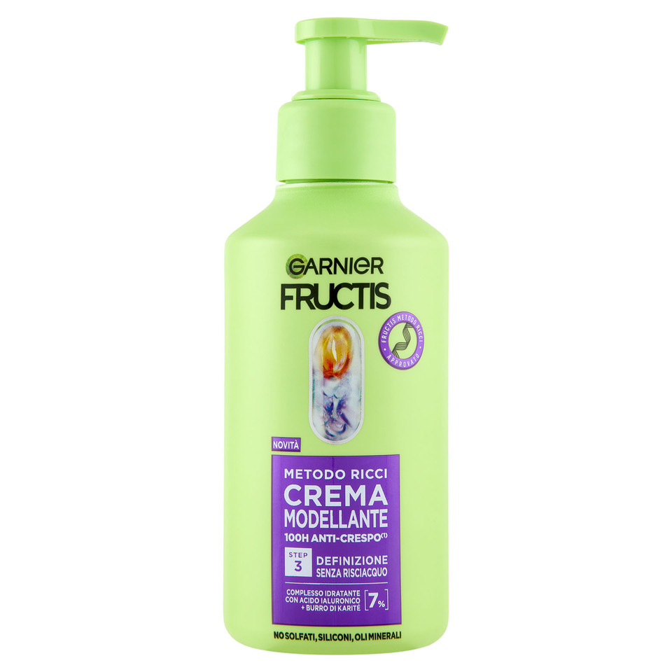 Fructis Metodo Ricci Crema Modellante 100h Anti-crespo