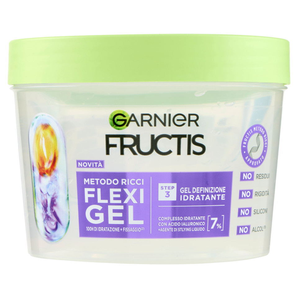 Fructis Metodo Ricci Flexi Gel Step 3 Gel Definizione Idratante