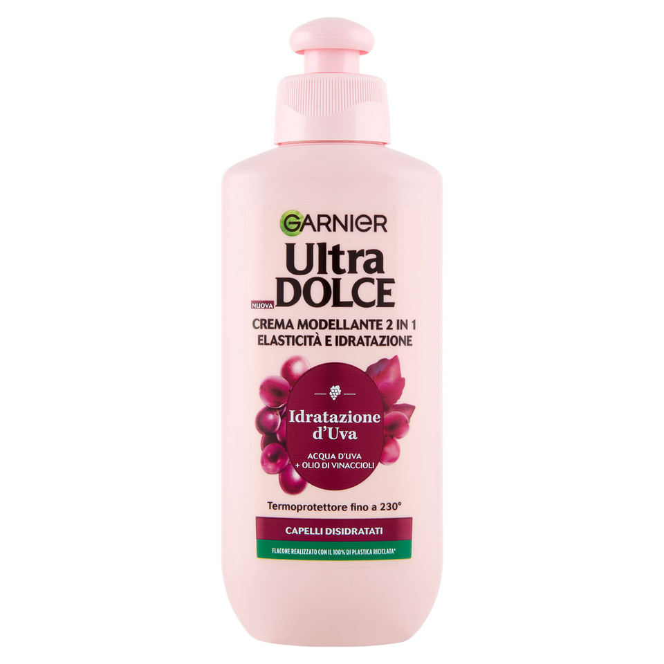 Ultra Dolce Idratazione D'uva Crema Modellante 2 In 1 Elasticità E Idratazione