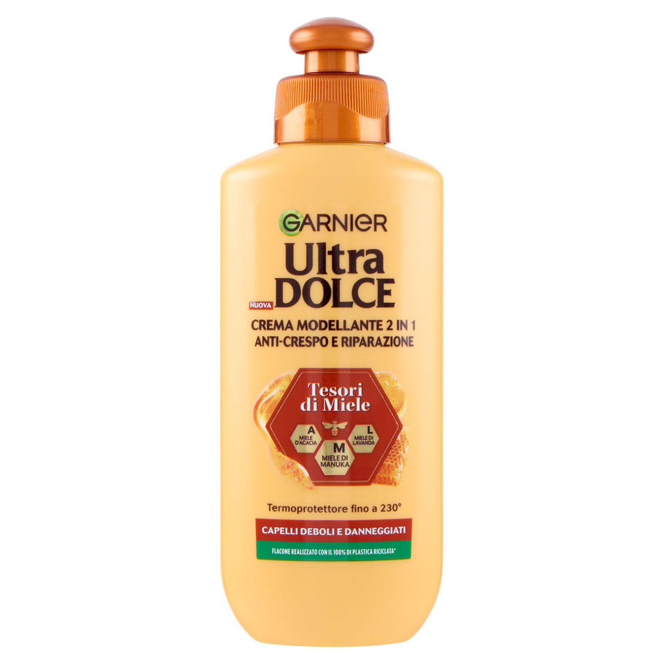 Ultra Dolce Tesori Di Miele Crema Modellante 2 In 1 Anti-crespo E Riparazione